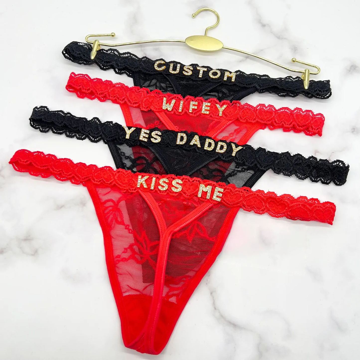 Custom Thong With Name