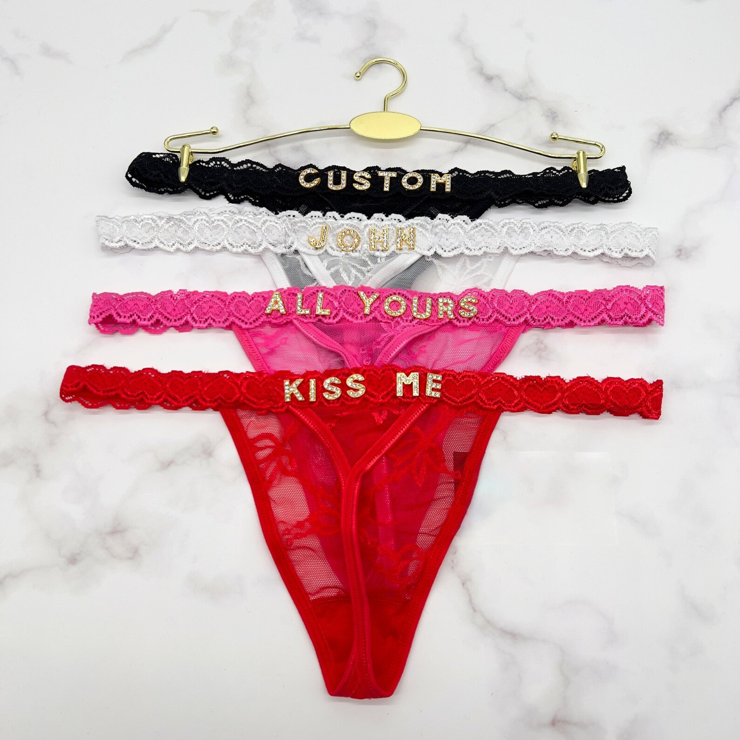 Custom Thong With Name
