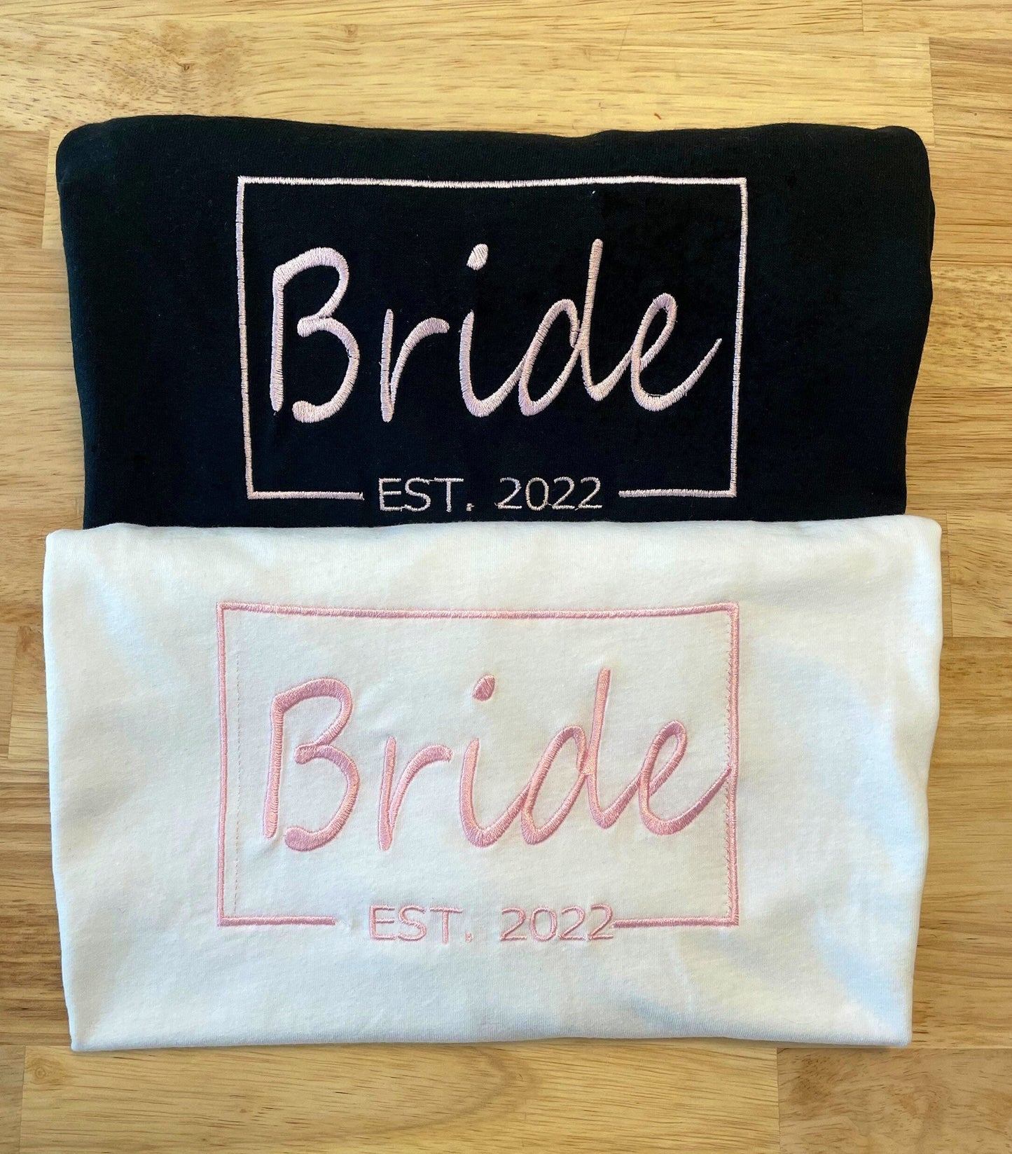 Bachelorette Party Embroidered T-Shirts - Embroidered T-Shirt - Custom T-Shirt - Team Bride T-Shirt - Bachelorette