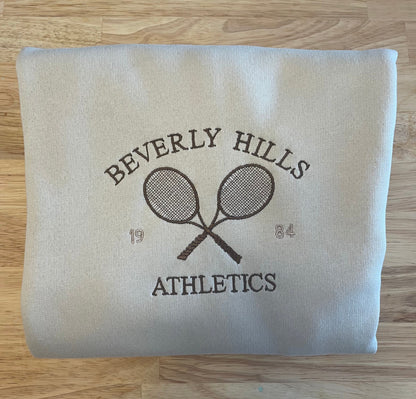 Beverly Hills Athletics Embroidered Sweatshirt - Embroidered Crewneck - Custom Sweatshirt - Custom Sweater