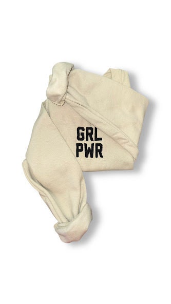 GRL PWR Embroidered Sweatshirt, Strong Women Gift, Independent Women, Gift for Her, Feminism Gift, Gift for Feminist, Girl Power Sweater