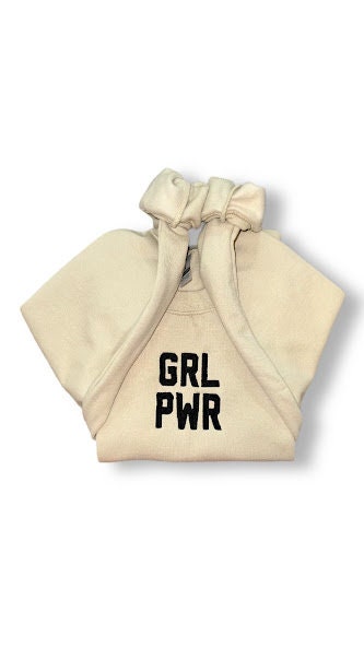 GRL PWR Embroidered Sweatshirt, Strong Women Gift, Independent Women, Gift for Her, Feminism Gift, Gift for Feminist, Girl Power Sweater