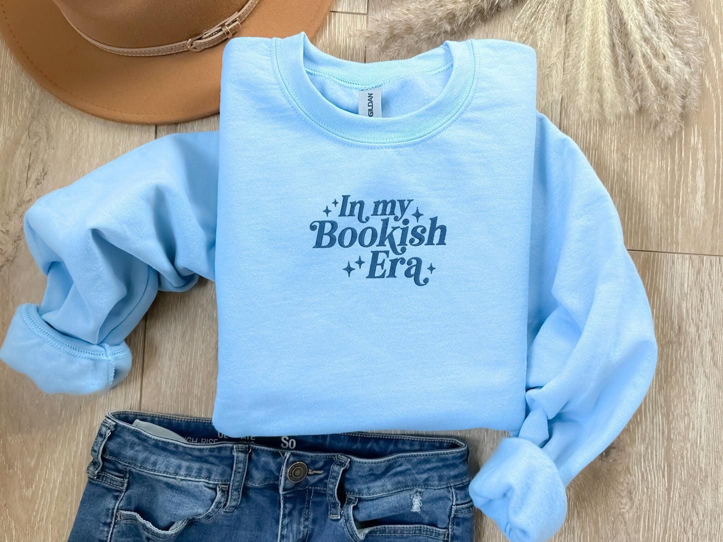 In My Bookish Era - Embroidered Sweatshirt