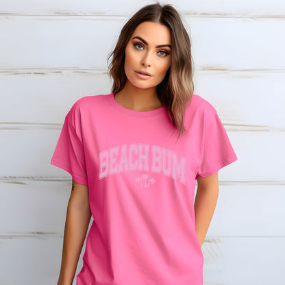 Comfort Colors Beach Bum Summer T-Shirt, Beach T-Shirt, Ocean Shirt, Girls Trip Gift, Vacation Shirt, VSCO girl, Vacay Mode, Aesthetic Shirt