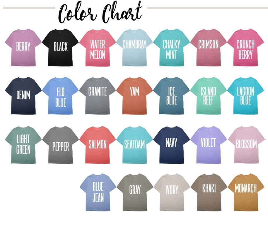 Comfort Colors Custom Birth Year T-Shirt, 30th Birthday Shirt, Gift For Her, Happy Birthday, Summer T-Shirt, Personalized Gift, Trendy Shirt