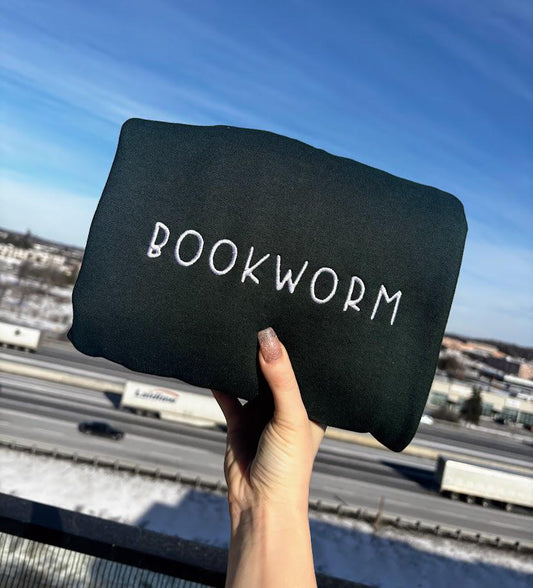 Bookworm - Embroidered Sweatshirt