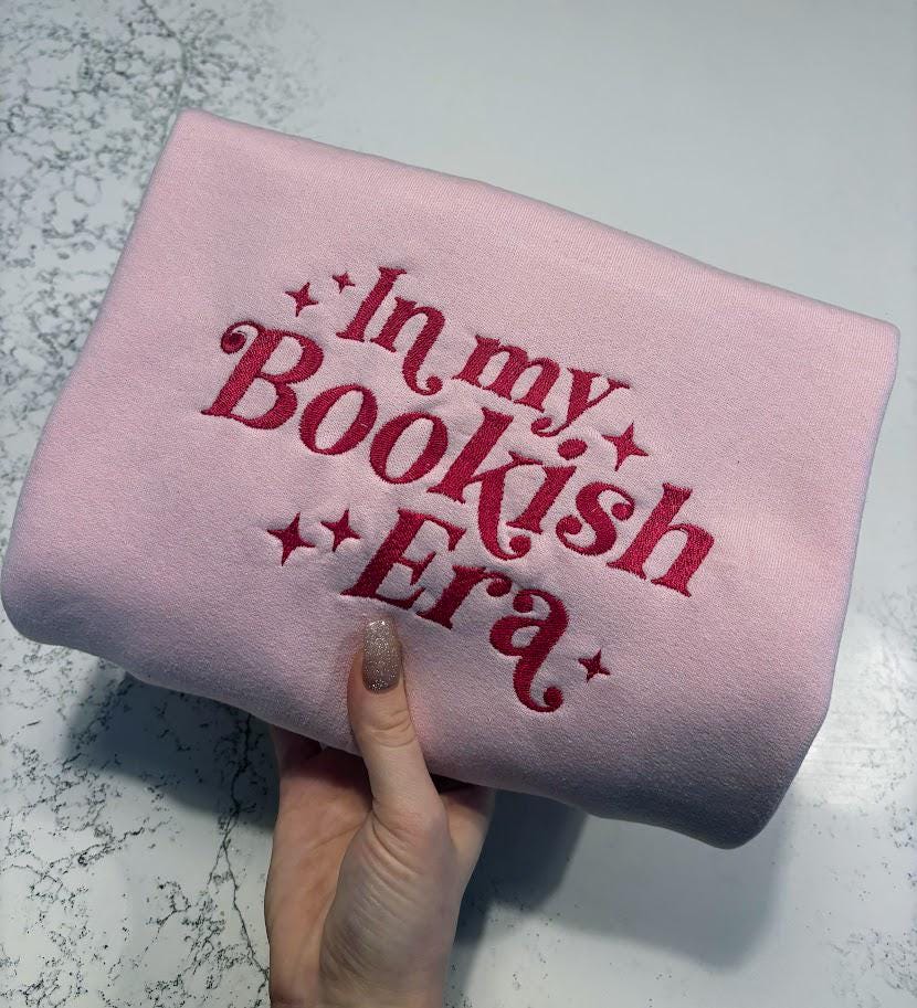 In My Bookish Era - Embroidered Sweatshirt