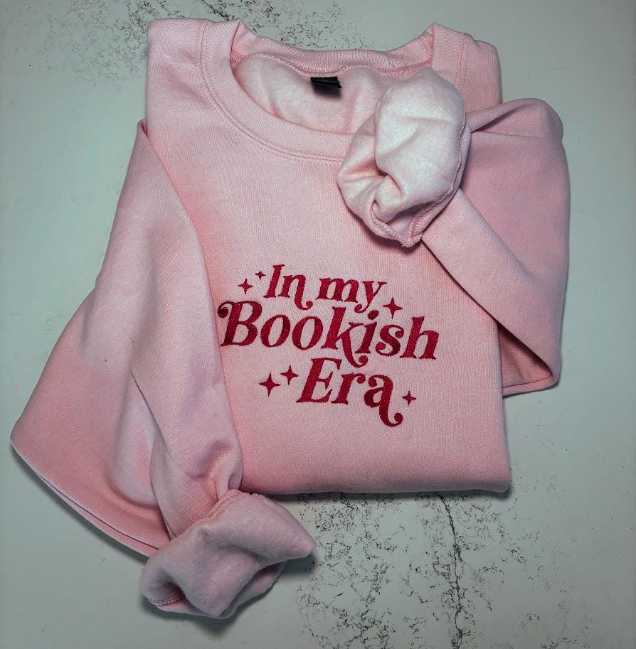 In My Bookish Era - Embroidered Sweatshirt